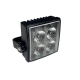 Van Master VMGLED4SQA 9-30V R65 Square 4 LED Amber Warning Light PN: VMGLED4SQA